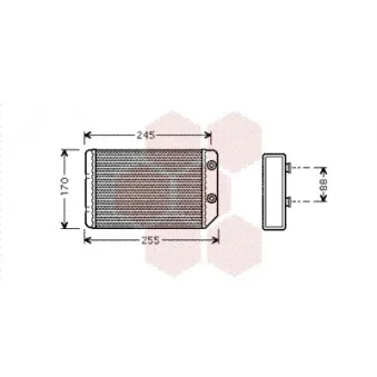 Système de chauffage VAN WEZEL 37006314