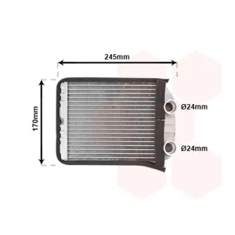 Système de chauffage VAN WEZEL 37006315