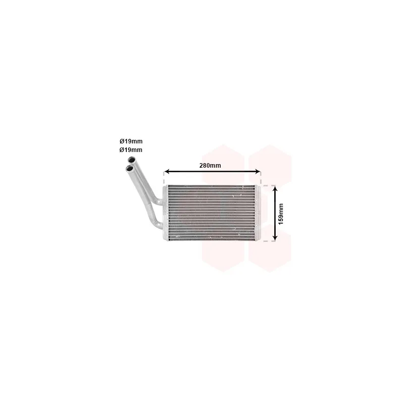 Système de chauffage VAN WEZEL 37006570