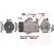 Compresseur, climatisation VAN WEZEL 3700K138 - Visuel 1