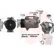 Compresseur, climatisation VAN WEZEL 3700K437 - Visuel 1
