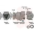 Compresseur, climatisation VAN WEZEL 3700K595 - Visuel 1