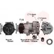 Compresseur, climatisation VAN WEZEL 3700K605 - Visuel 1