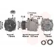 Compresseur, climatisation VAN WEZEL 3700K659 - Visuel 1