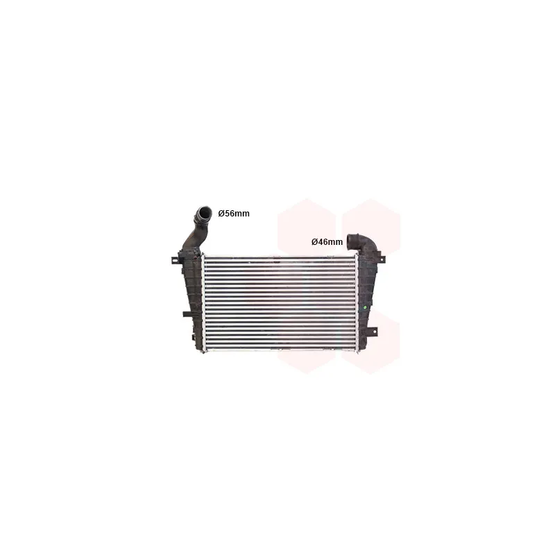 Intercooler, échangeur VAN WEZEL 37014712