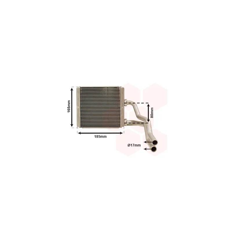 Système de chauffage VAN WEZEL 37016703