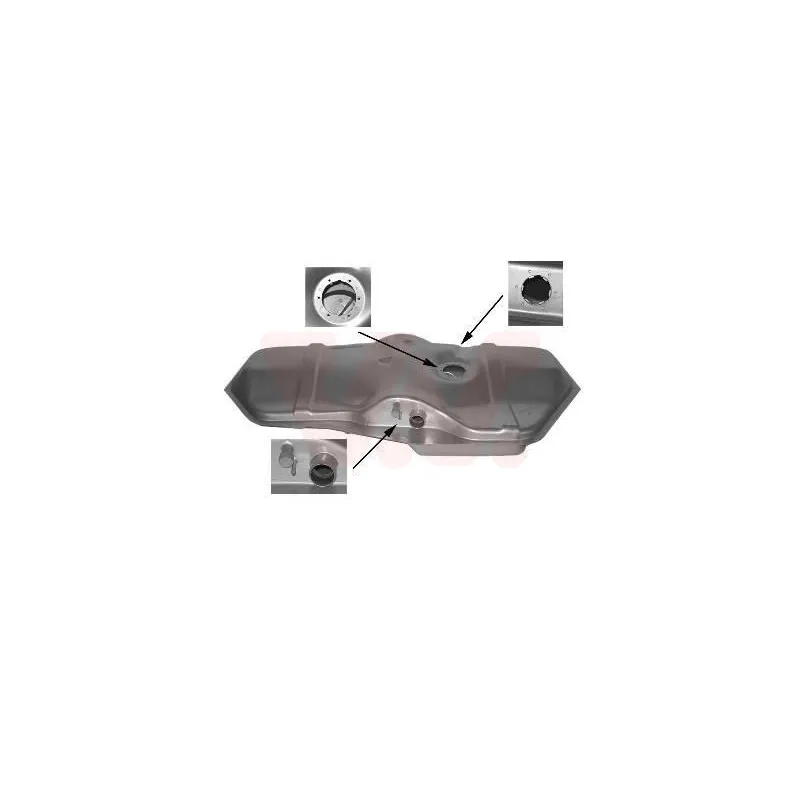 Réservoir de carburant VAN WEZEL 3730084