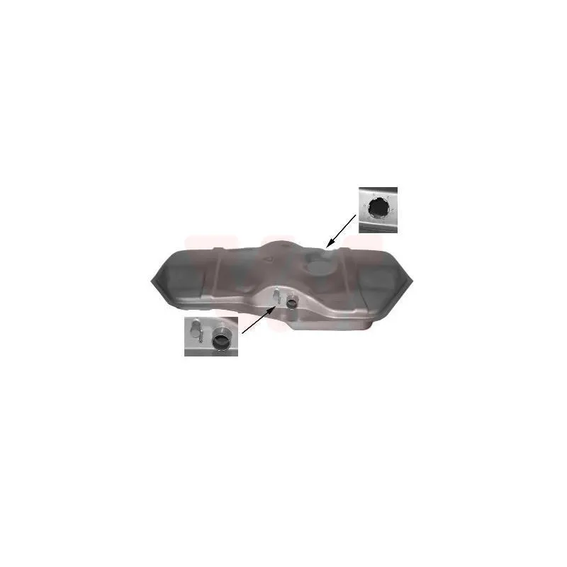 Réservoir de carburant VAN WEZEL 3730085