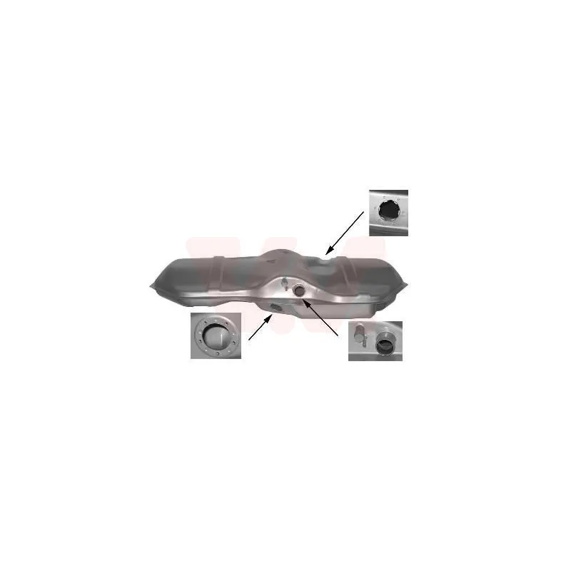 Réservoir de carburant VAN WEZEL 3730088