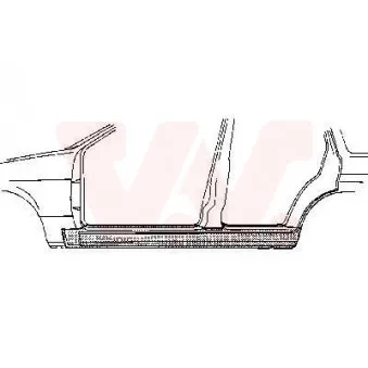 Marche-pied VAN WEZEL 3730103