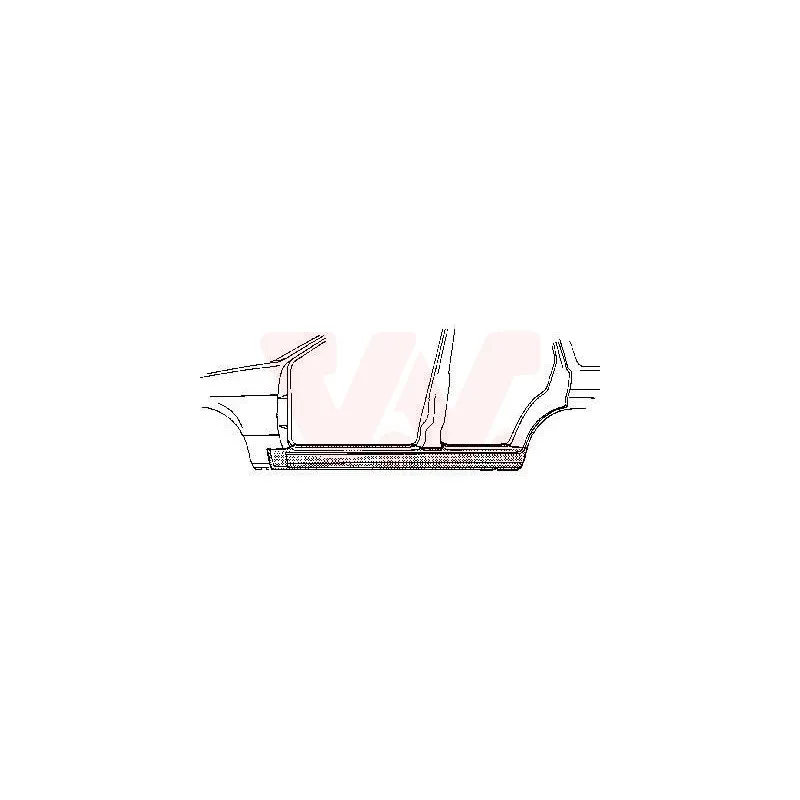 Marche-pied VAN WEZEL 3730103