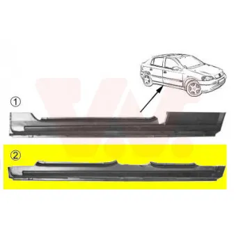Marche-pied VAN WEZEL 3742104