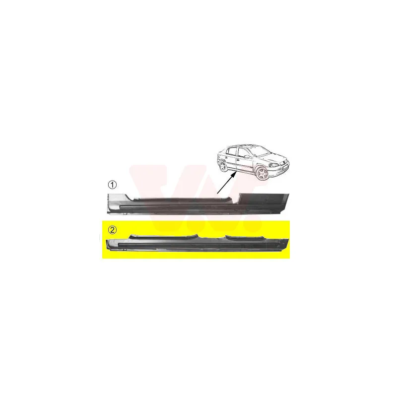 Marche-pied VAN WEZEL 3742104