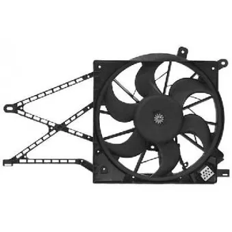 Ventilateur, refroidissement du moteur VAN WEZEL 3742746