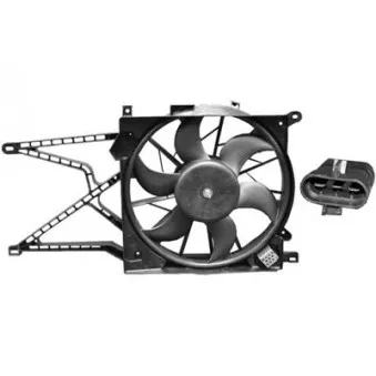 Ventilateur, refroidissement du moteur VAN WEZEL 3742747