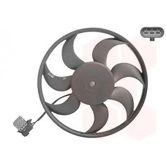 Ventilateur, refroidissement du moteur VAN WEZEL 3745744