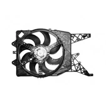Ventilateur, refroidissement du moteur VAN WEZEL 3750744