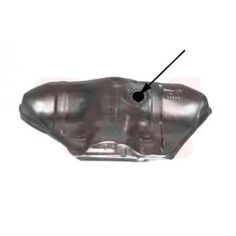 Réservoir de carburant VAN WEZEL 3763083