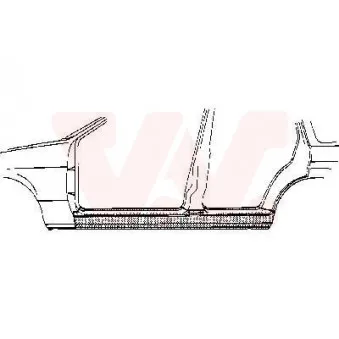 Marche-pied VAN WEZEL 3763103