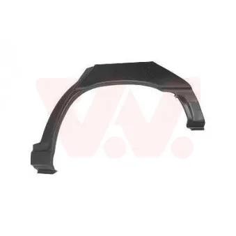 Panneau latéral arrière gauche VAN WEZEL 3763147