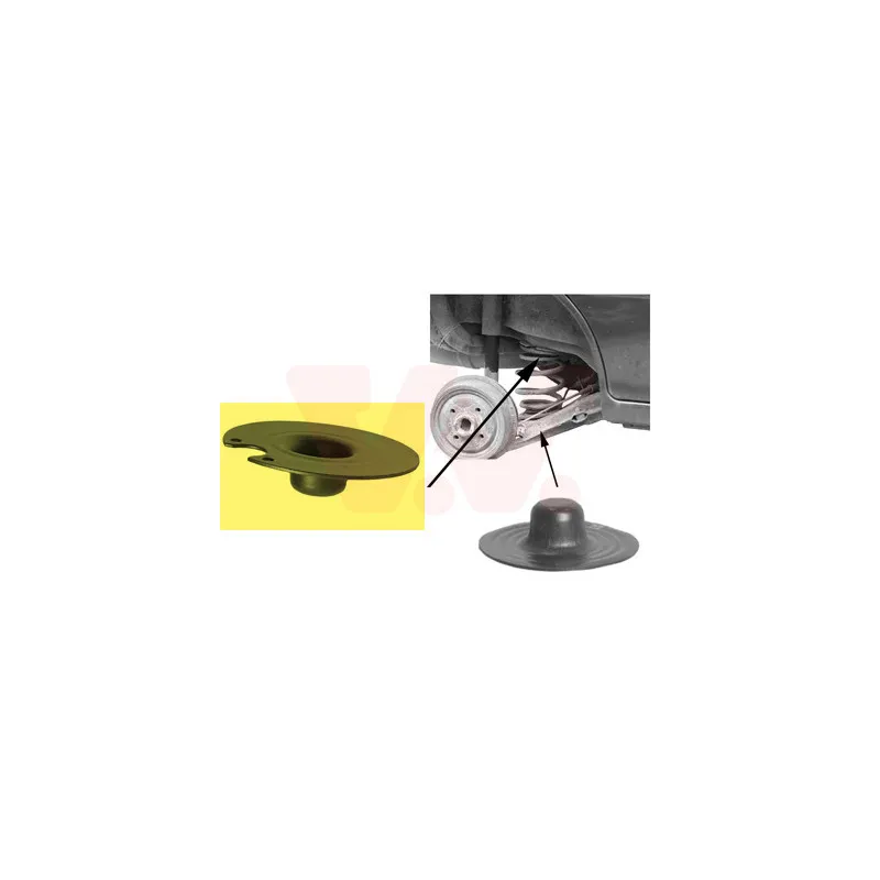 Patin de ressort VAN WEZEL 3764399