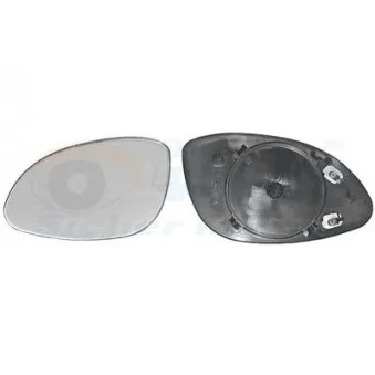Verre de rétroviseur, rétroviseur extérieur VAN WEZEL 3766862