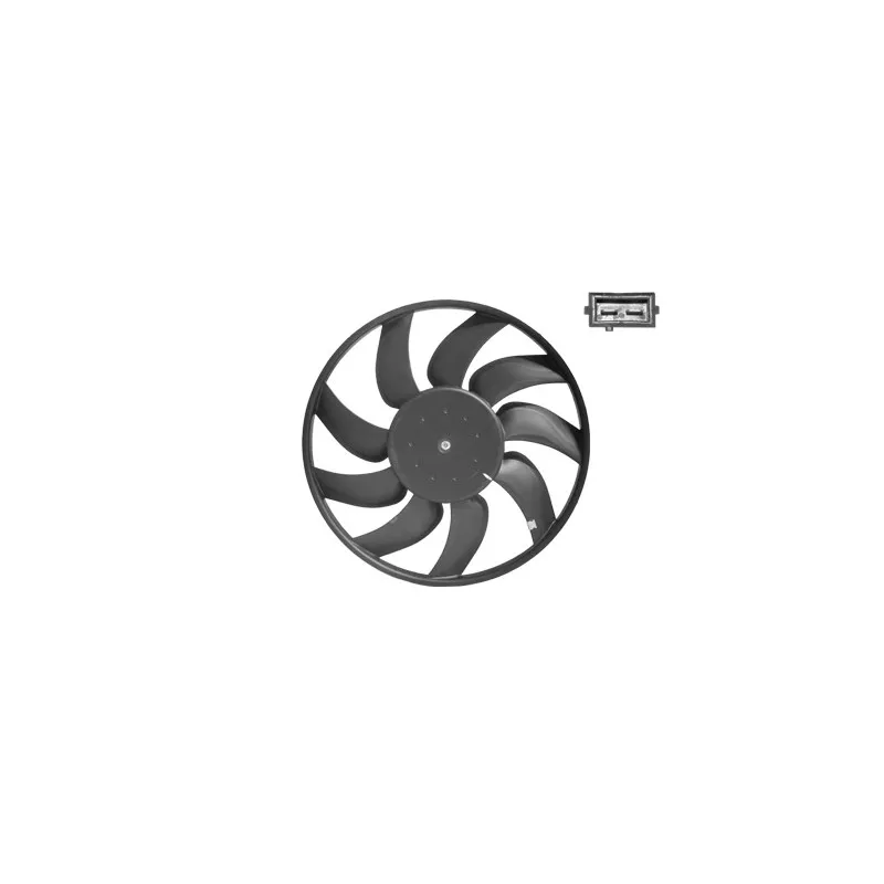 Ventilateur, refroidissement du moteur VAN WEZEL 3768746