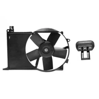 Ventilateur, refroidissement du moteur VAN WEZEL 3776749