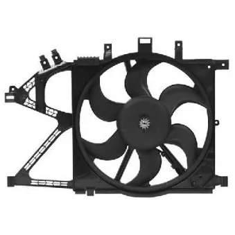 Ventilateur, refroidissement du moteur VAN WEZEL 3777746