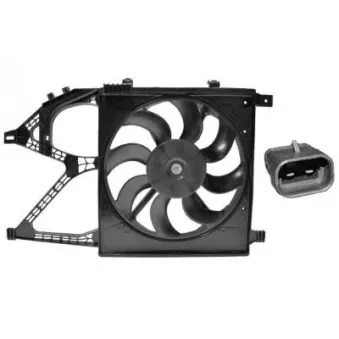 Ventilateur, refroidissement du moteur VAN WEZEL 3777748