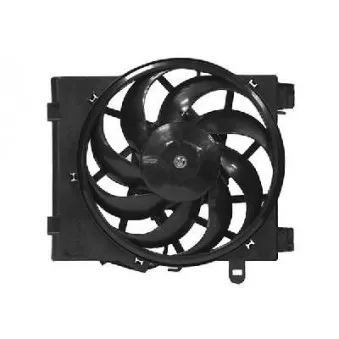 Ventilateur, condenseur de climatisation VAN WEZEL 3777751