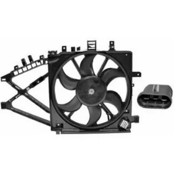 Ventilateur, refroidissement du moteur VAN WEZEL 3779747