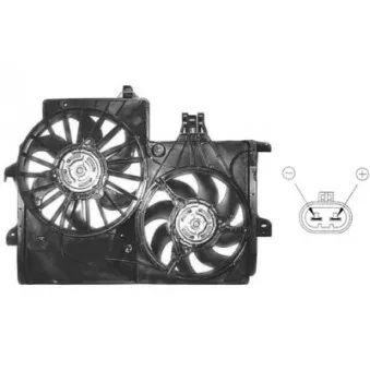 Ventilateur, refroidissement du moteur VAN WEZEL 3781747