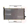 Radiateur, refroidissement du moteur VAN WEZEL 40002079 - Visuel 1