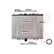 Radiateur, refroidissement du moteur VAN WEZEL 40002208 - Visuel 1