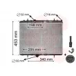 Radiateur, refroidissement du moteur VAN WEZEL 40002255 - Visuel 1