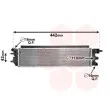 Radiateur, refroidissement du moteur VAN WEZEL 40002381 - Visuel 1