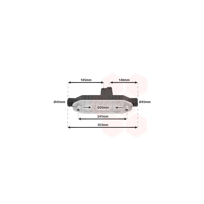 Radiateur d'huile VAN WEZEL 40003283