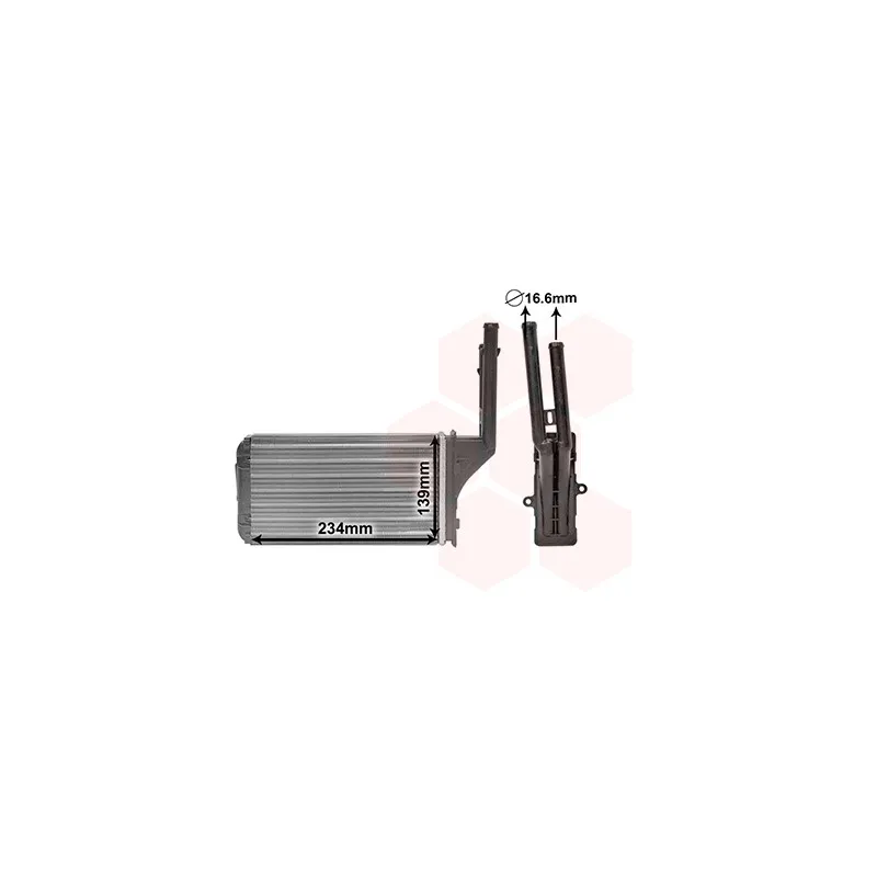 Système de chauffage VAN WEZEL 40006049