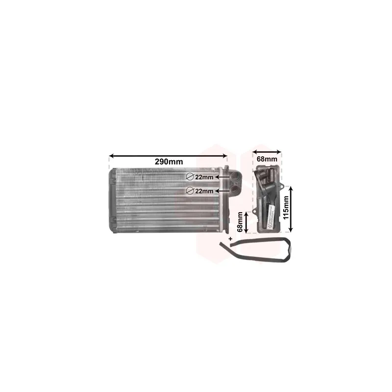 Système de chauffage VAN WEZEL 40006100