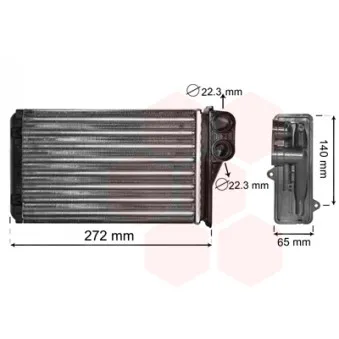 Système de chauffage VAN WEZEL 40006292