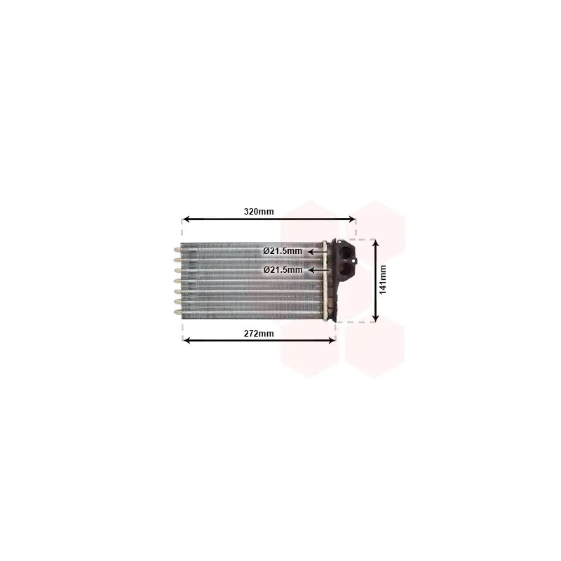 Système de chauffage VAN WEZEL 40006356