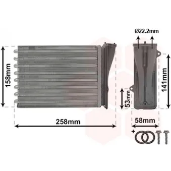 Système de chauffage VAN WEZEL 40006413