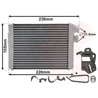 Système de chauffage VAN WEZEL 40016700