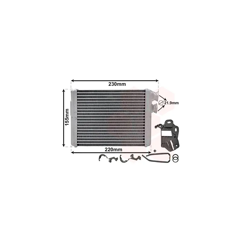 Système de chauffage VAN WEZEL 40016700