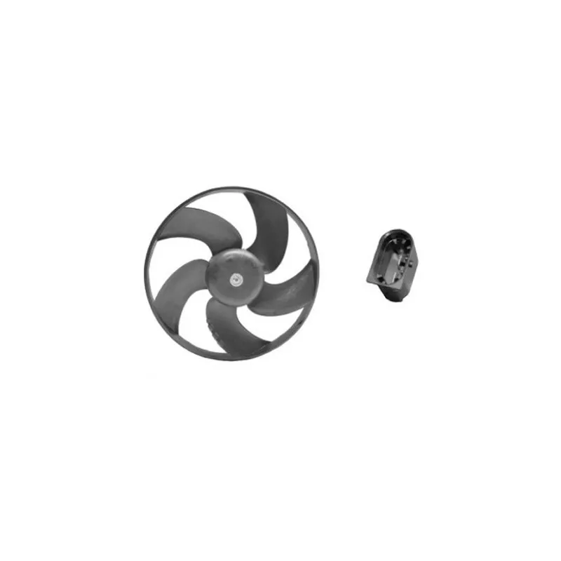 Ventilateur, refroidissement du moteur VAN WEZEL 4028745