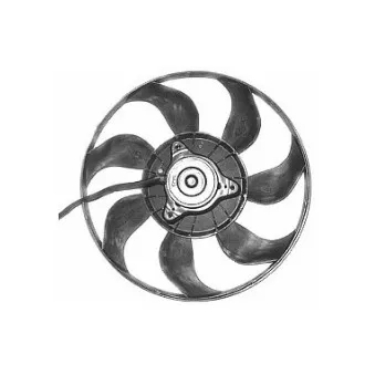 Ventilateur, refroidissement du moteur VAN WEZEL 4040746