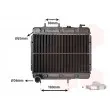 Radiateur, refroidissement du moteur VAN WEZEL 43002006 - Visuel 1