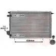 Radiateur, refroidissement du moteur VAN WEZEL 43002126 - Visuel 1