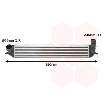 Intercooler, échangeur VAN WEZEL